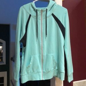Full zip sweatshirt